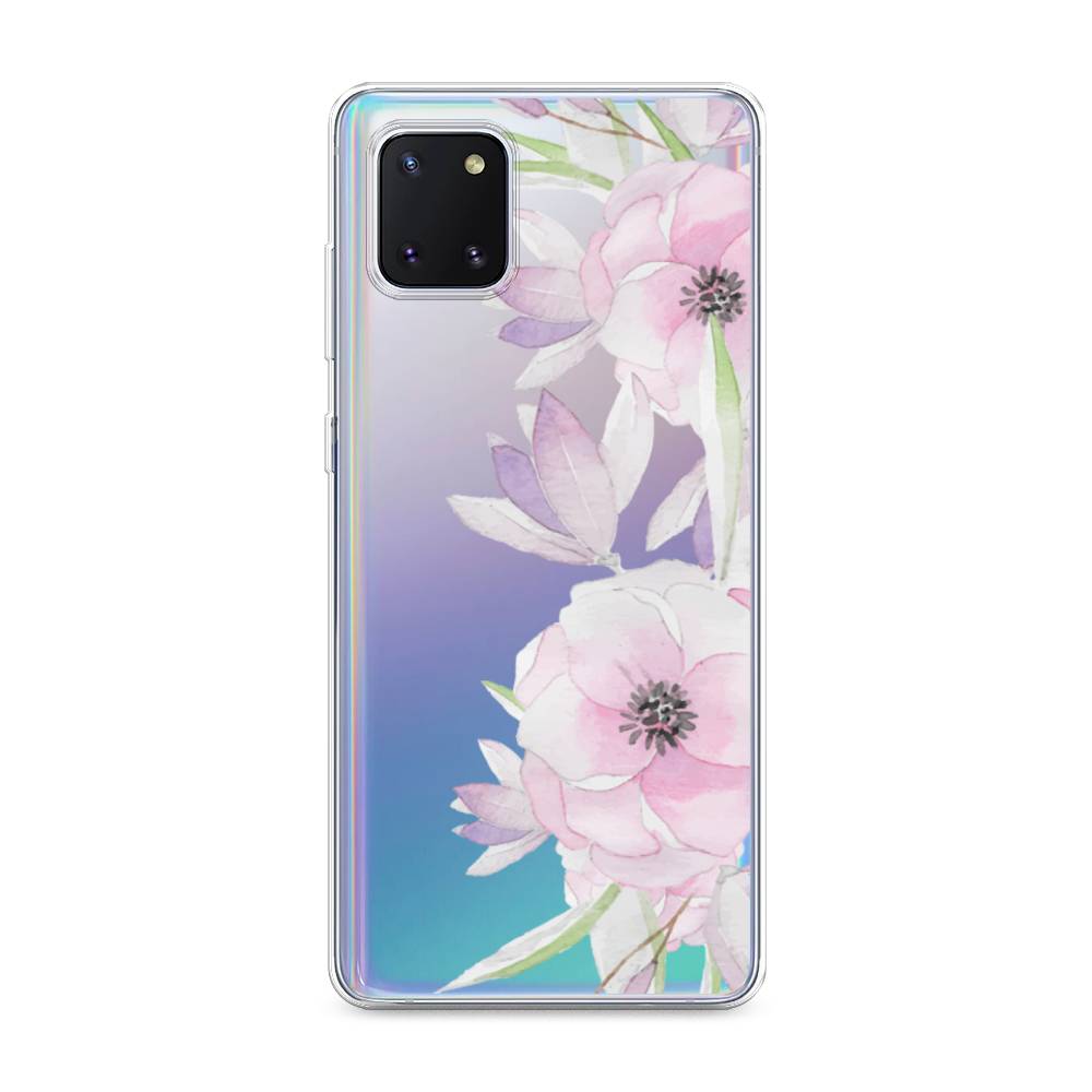 

Чехол Awog на Samsung Galaxy Note 10 lite/A81 "Нежные анемоны", Разноцветный, 29150-8