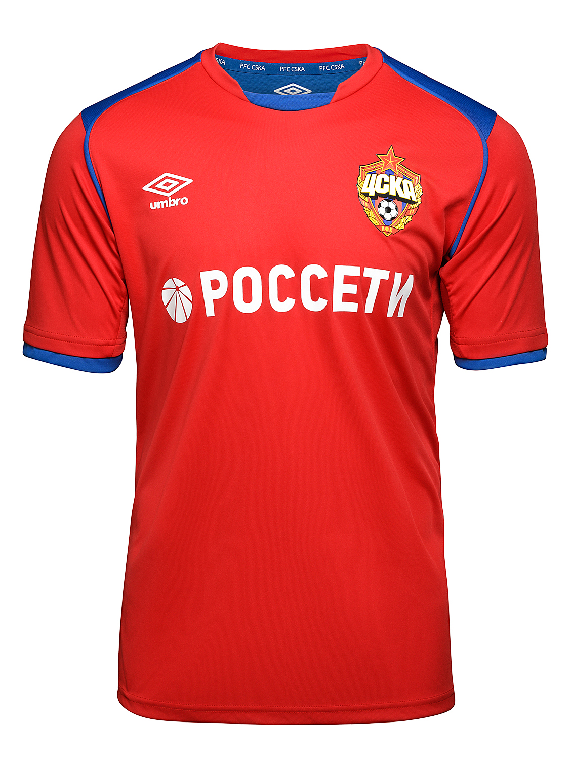 

Футболка футбольная Umbro CSKA Jersey SS, красная, YM, Красный, CSKA Jersey SS