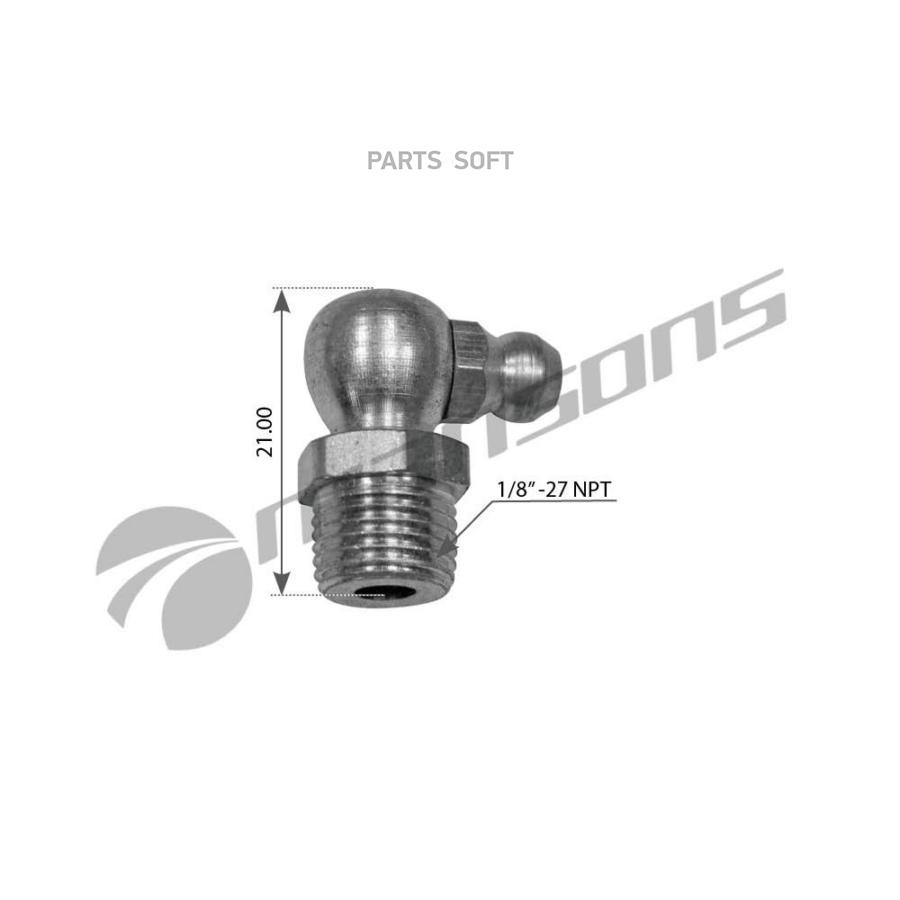 

G901Mns Масленка 1.8''X27 Npt (90') Mansons g901