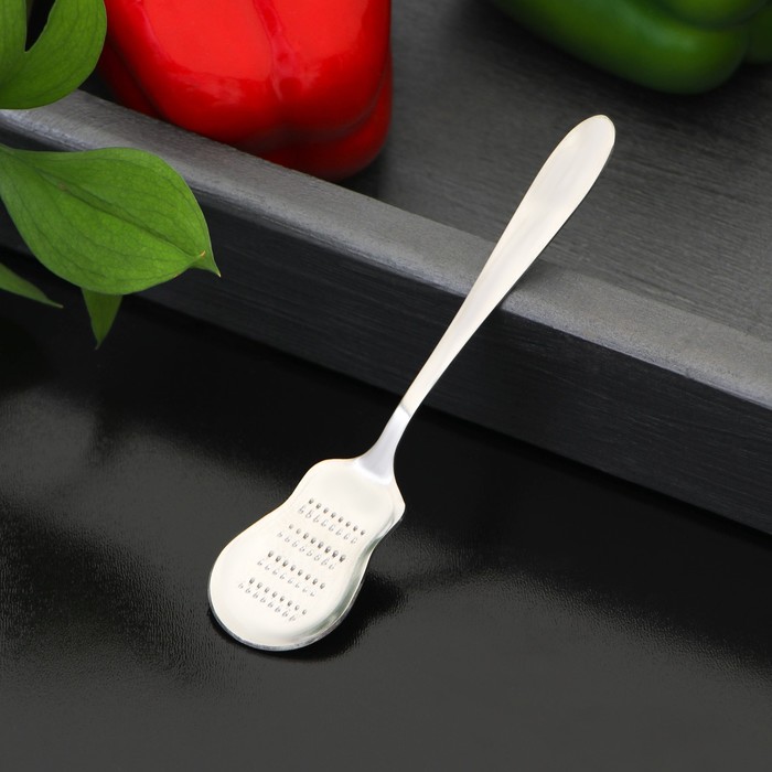 

Терка для цедры Steel 13,5х3 см, Серебристый