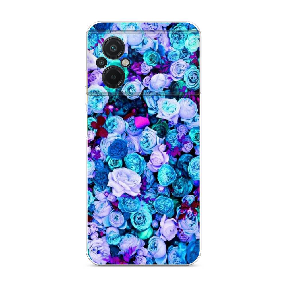 

Чехол на Xiaomi Poco M5 "Цветочный ковер", Фиолетовый, 316450-2
