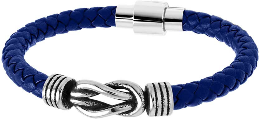 

Браслет из кожи/стали р. 21 DG Jewelry EXLB142, EXLB142