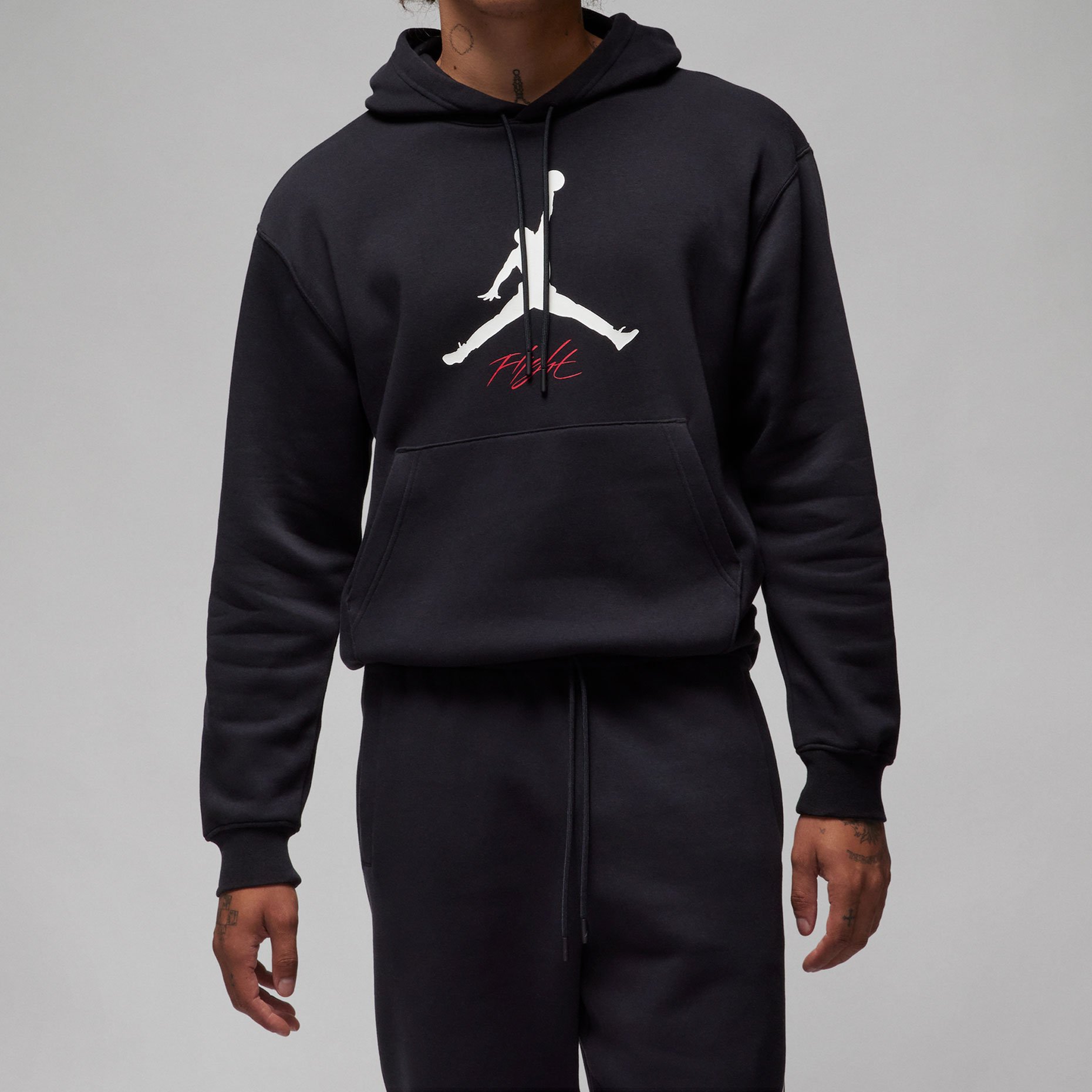 Худи мужское Nike M J ESS FLC BASELINE HOODIE черное M