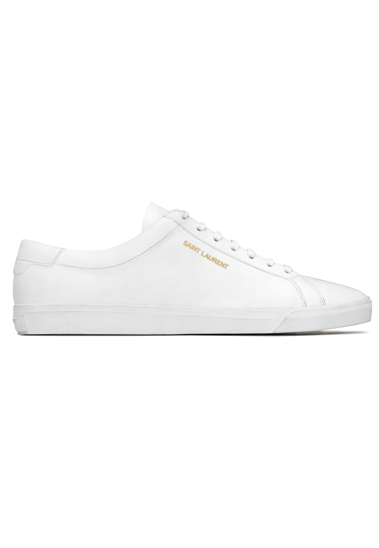 фото Кеды мужские saint laurent 136662 белые 43.5 eu