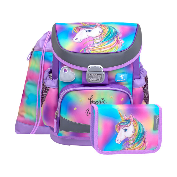 

Ранец Belmil Mini-Fit Rainbow с наполнением, Разноцветный, Mini-Fit