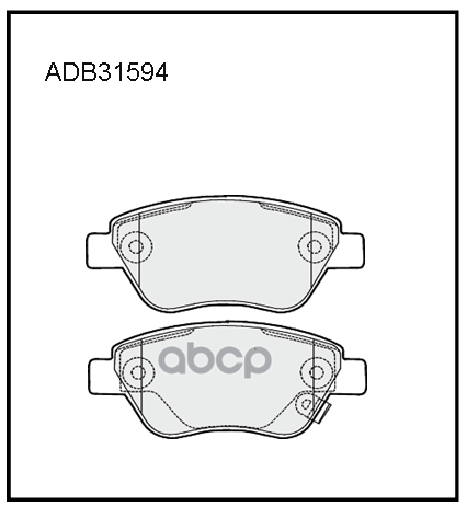 

Тормозные колодки ALLIED NIPPON для Opel Corsa D 2006- ADB31594
