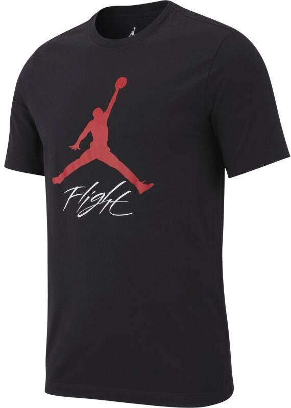 

Футболка мужская Jordan Jumpman Flight черная S, Черный, Jumpman Flight