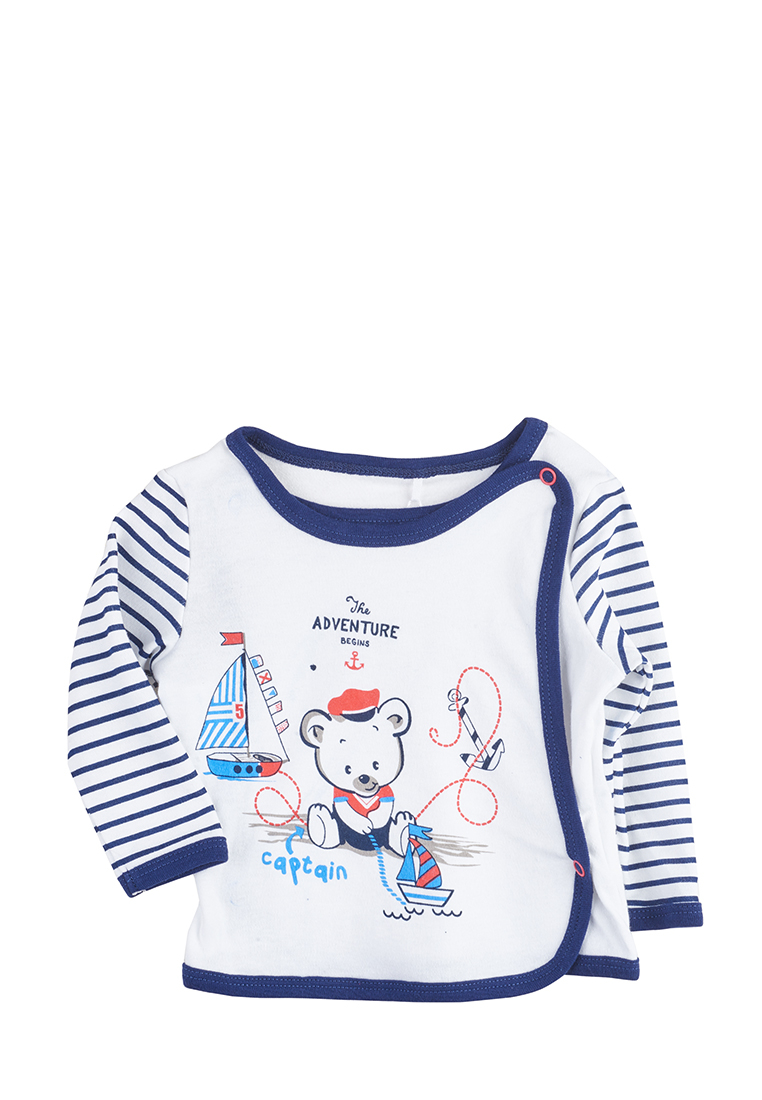 

Распашонка Kari baby SS19B20000320 белый/синий р.62, SS19B20000320