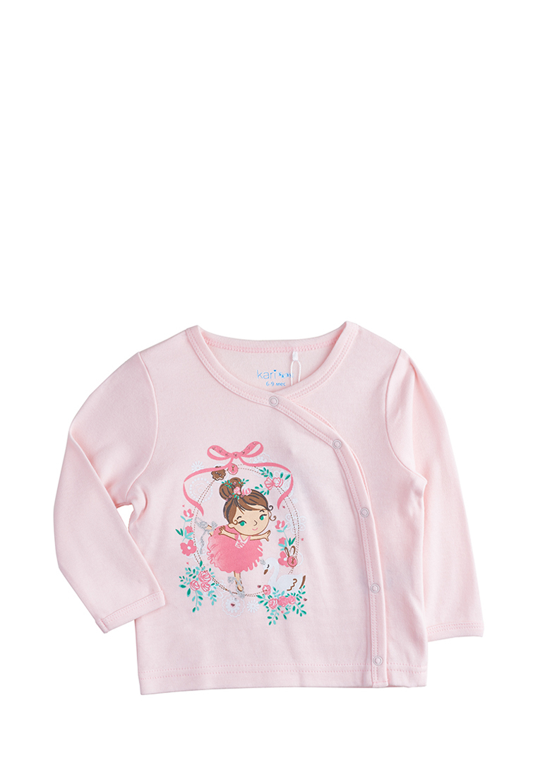 

Распашонка Kari baby SS19B18501235 розовый р.68, SS19B18501235
