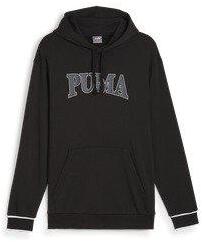 

Толстовка мужская PUMA PUMA SQUAD Hoodie TR черная XL, Черный, PUMA SQUAD Hoodie TR