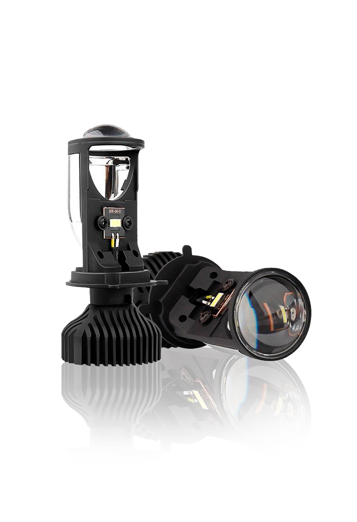фото Светодиодная линза clearlight н4 mini кулер