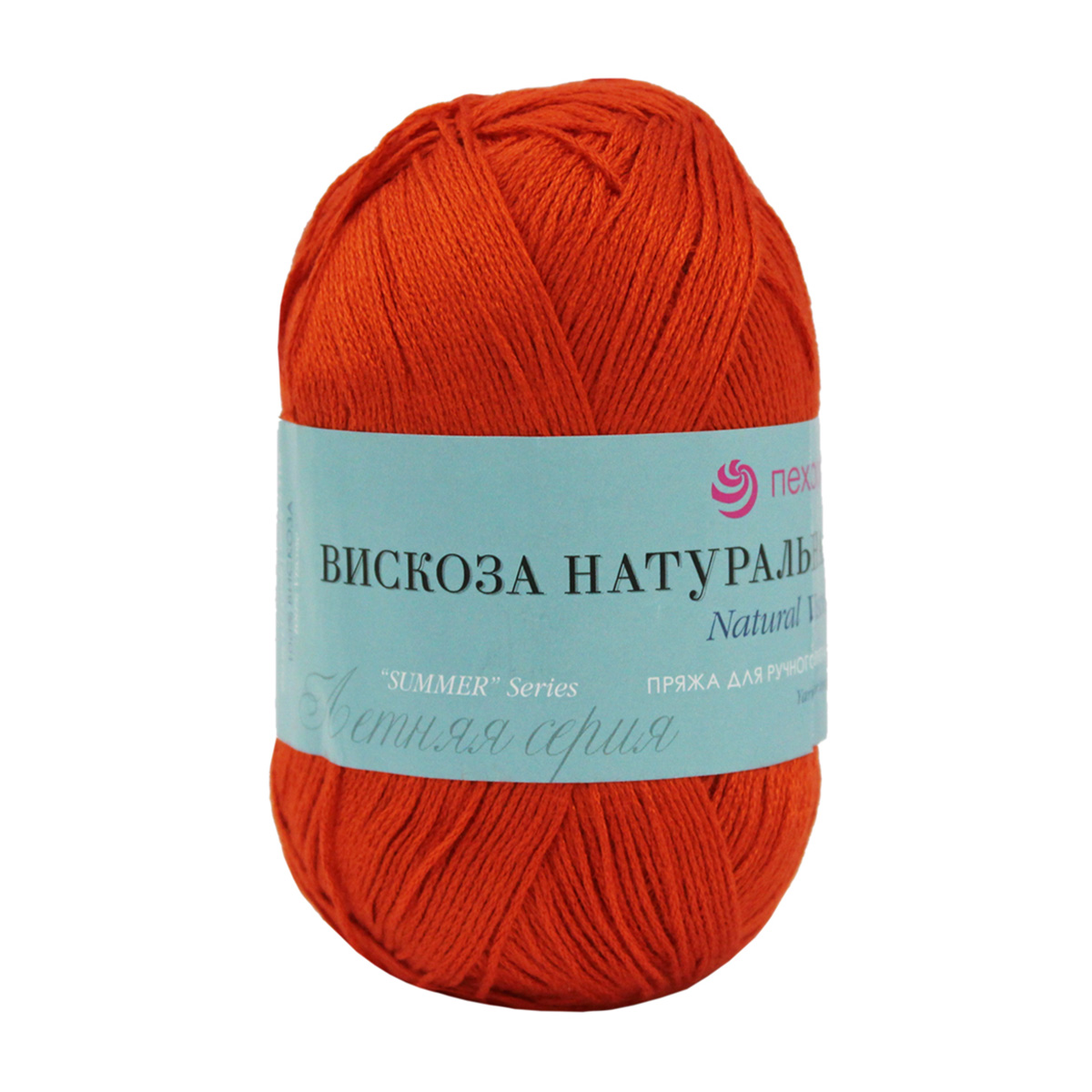 

Пряжа Пехорка 'Вискоза натуральная', 100г, 400м (06-Красный), 5 мотков