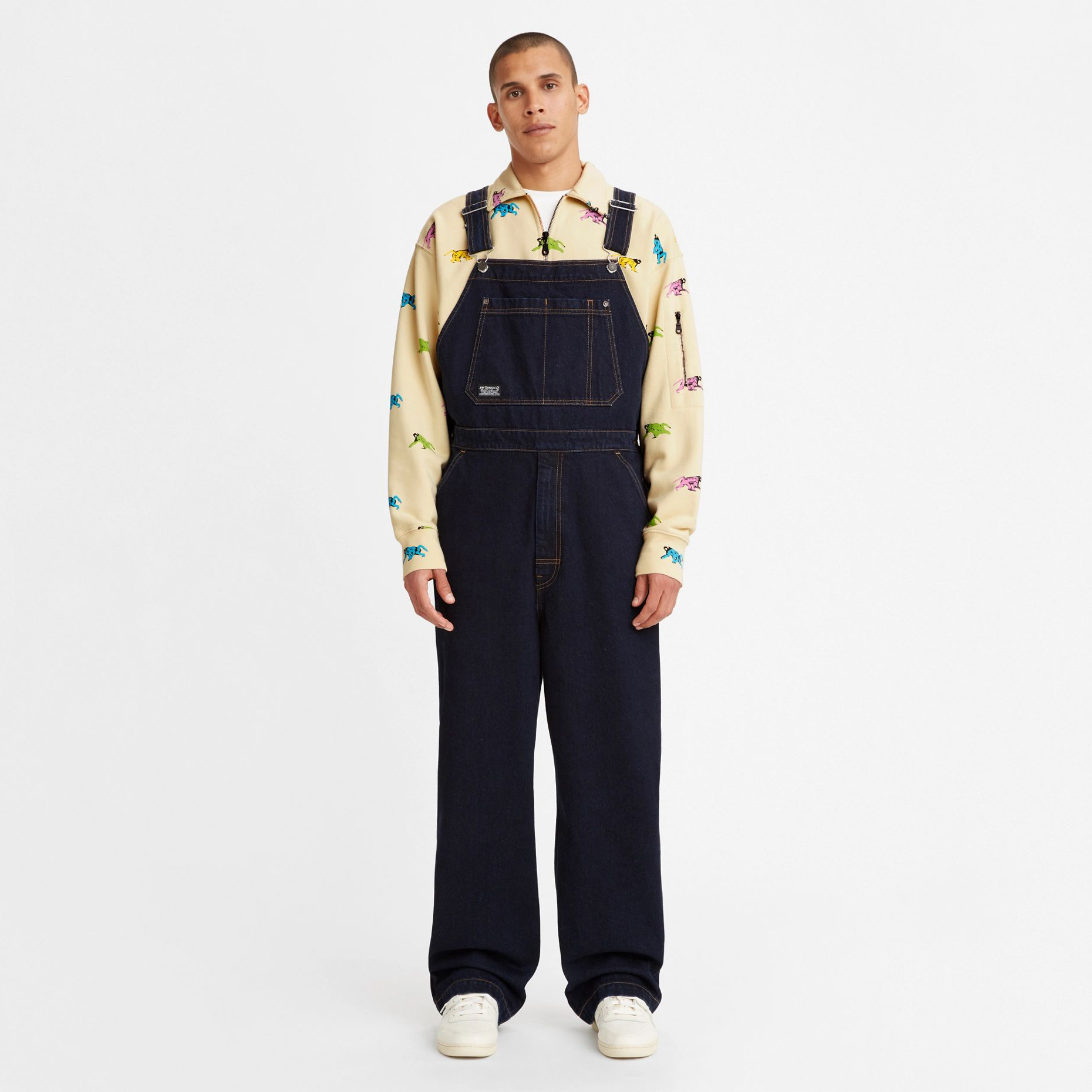 фото Комбинезон мужской levi's skate overall черный m