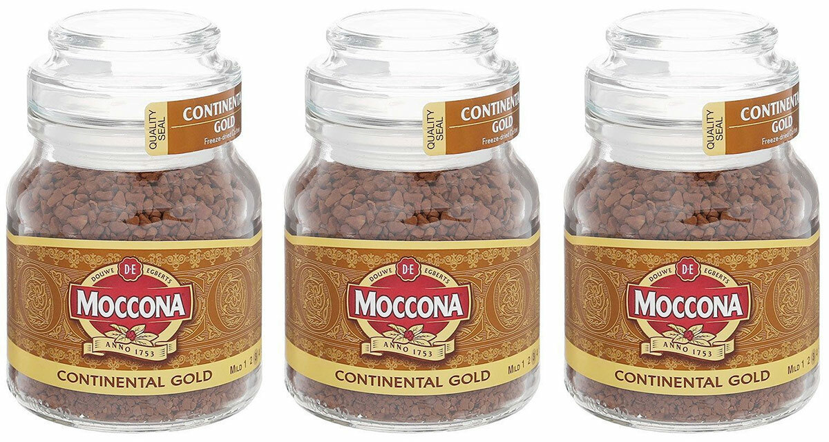 Moccona Кофе растворимый Moccona Континентал Голд 47.5 г 3 штуки