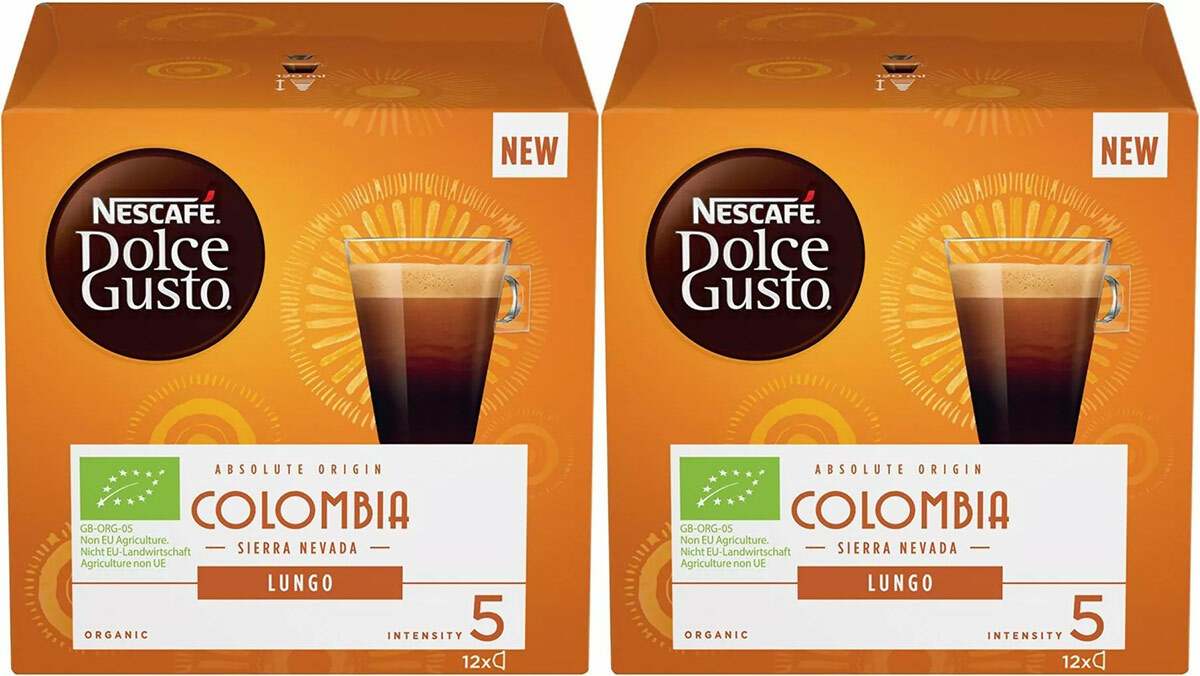 

Nescafe Nescafe Dolce Gusto Упаковка 2 Штуки Colombia 2х12 капс.