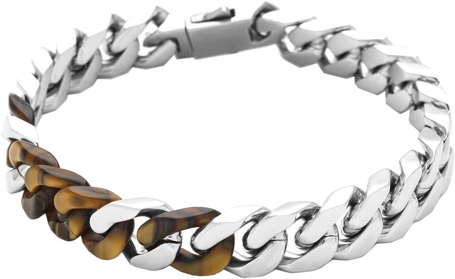 

Браслет из стали/акрила р. 21 TecArt L505801B, L505801B
