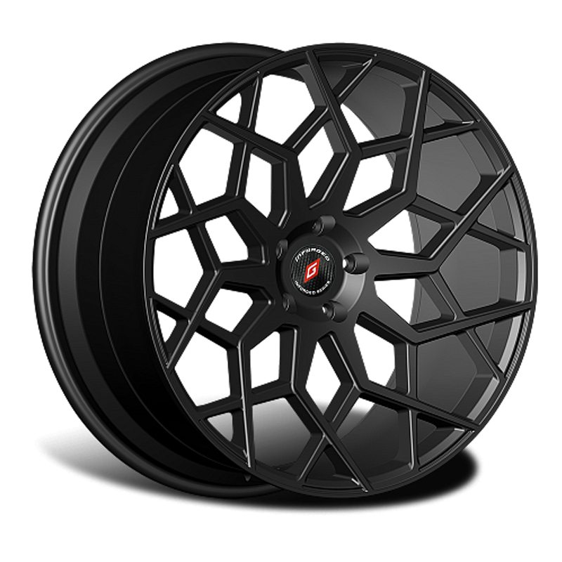 

Колесный диск R22 5x112 10,5j Et43 D66,6 Inforged Ifg42 Black inforged D07366 Black, Черный