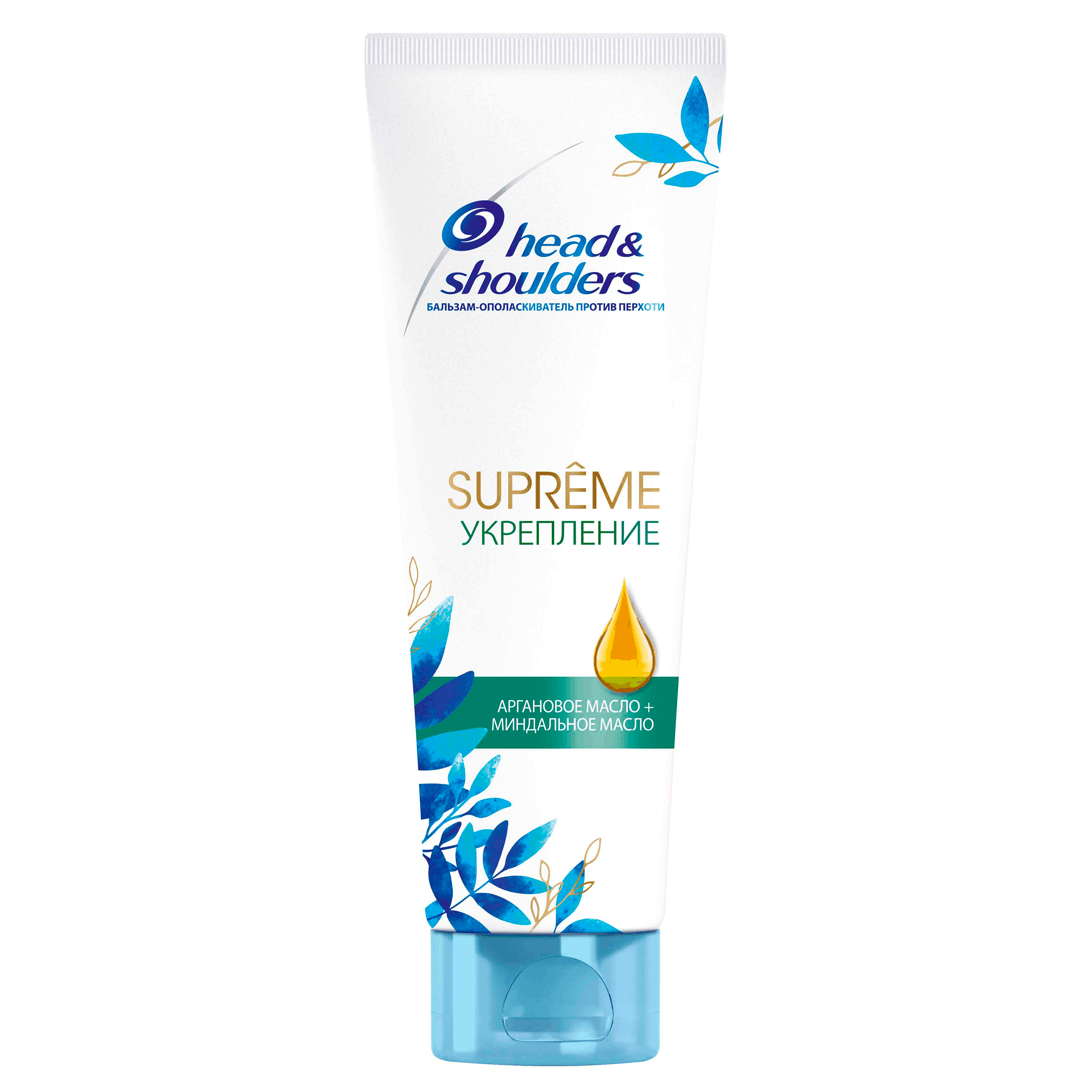 фото Шампунь head&shoulders против перхоти supreme укрепление масло арганы 300мл head & shoulders