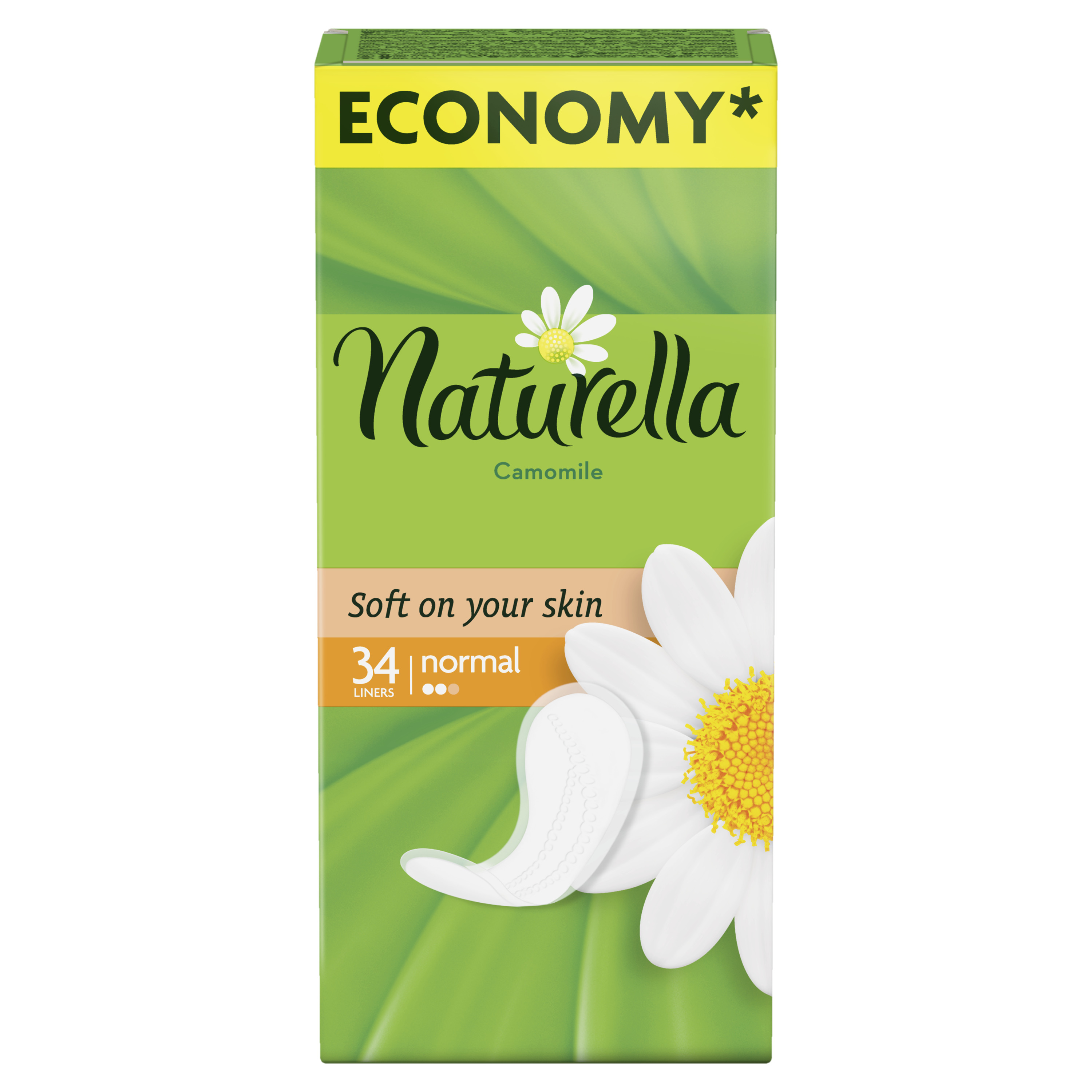 

Женские гигиенические прокладки NATURELLA на каждый день Camomile Normal Duo 34шт