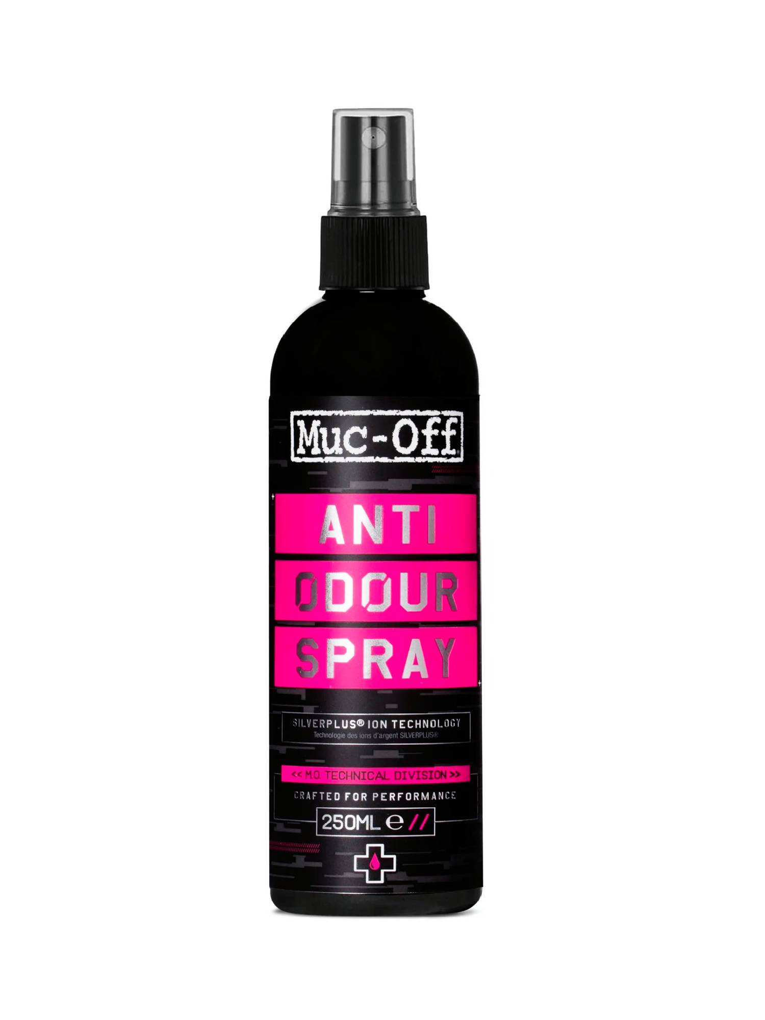 Дезодорант для обуви мужской Muc-Off Anti-Odour Spray 250Ml черный