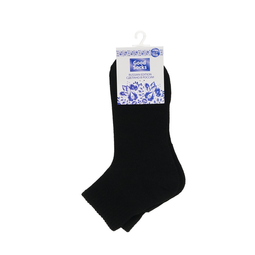 Носки женские Good Socks С-1218 черные 23-25