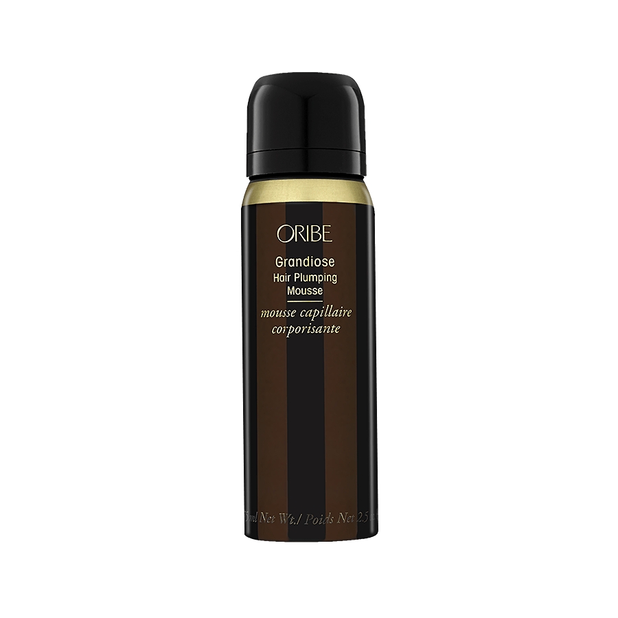 Мусс для укладки Oribe Grandiose Hair Plumping Mousse travel грандиозный объем 75 мл мусс для укладки грандиозный объем grandiose hair plumping mousse or218 175 мл