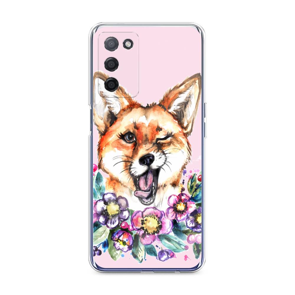 

Чехол Awog на Oppo A55 5G "Подмигивающая лиса", Разноцветный, 256250-10