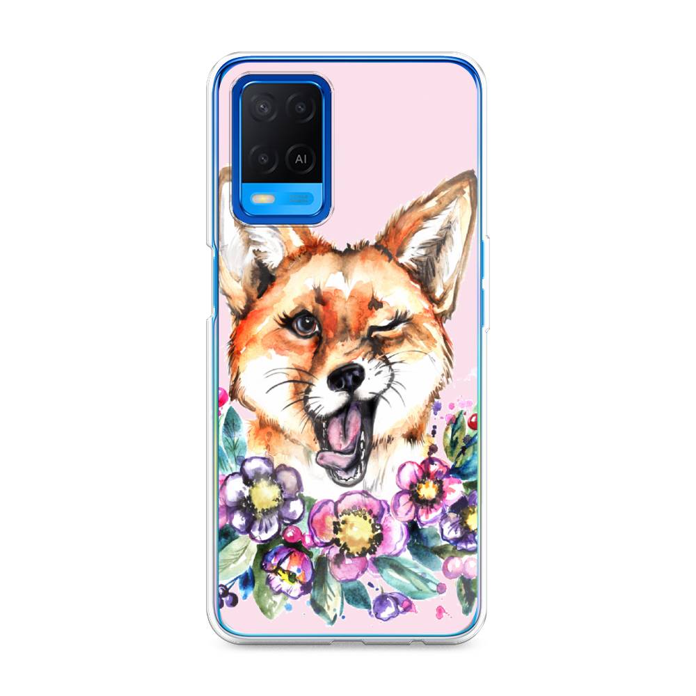 

Чехол Awog на Oppo A54 "Подмигивающая лиса", Разноцветный, 256150-10