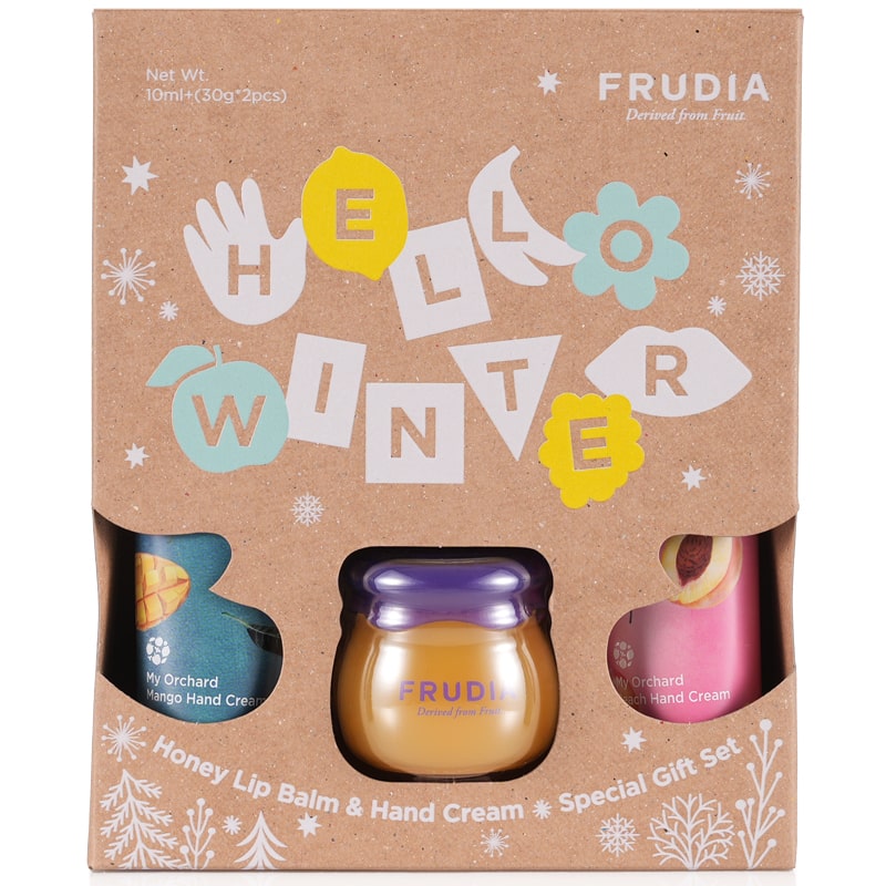 Набор подарочный для тела Frudia Hello Winter Зимний манго и персик, 70 мл крем для рук frudia my orchard cactus 30 мл