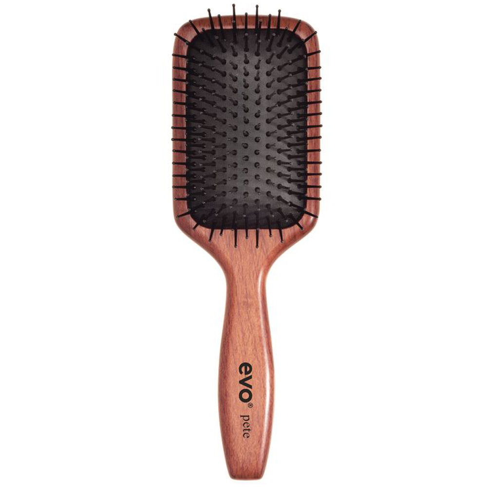 Щетка массажная Evo pete ionic paddle brush Пит с ионизацией для волос