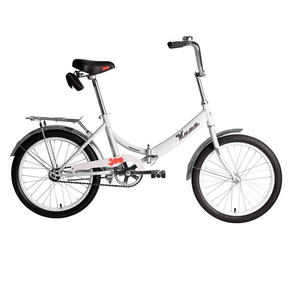 

Велосипед складной Forward 20" Кама 2023 года рама 14" бело-серебристый, Белый;серебристый, Кама