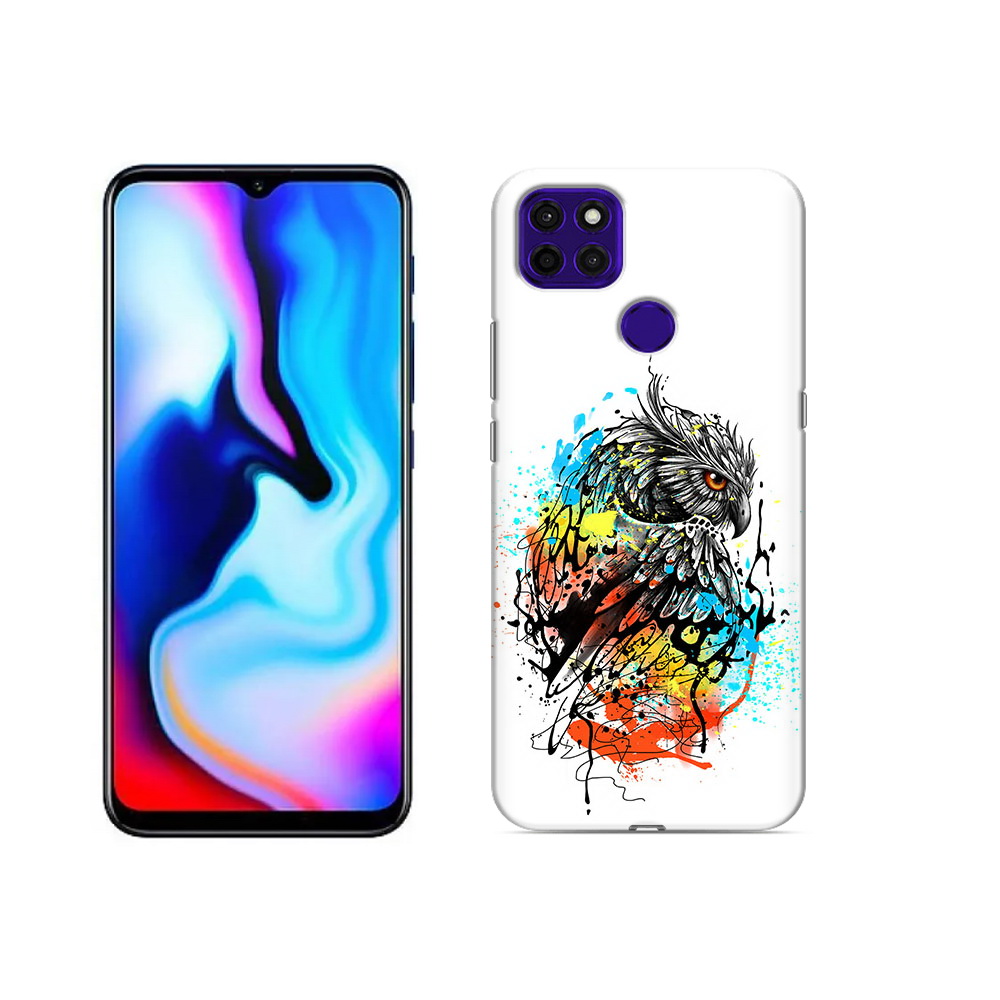 

Чехол MyPads Tocco для Lenovo K12 Pro Творческая сова, Прозрачный, Tocco