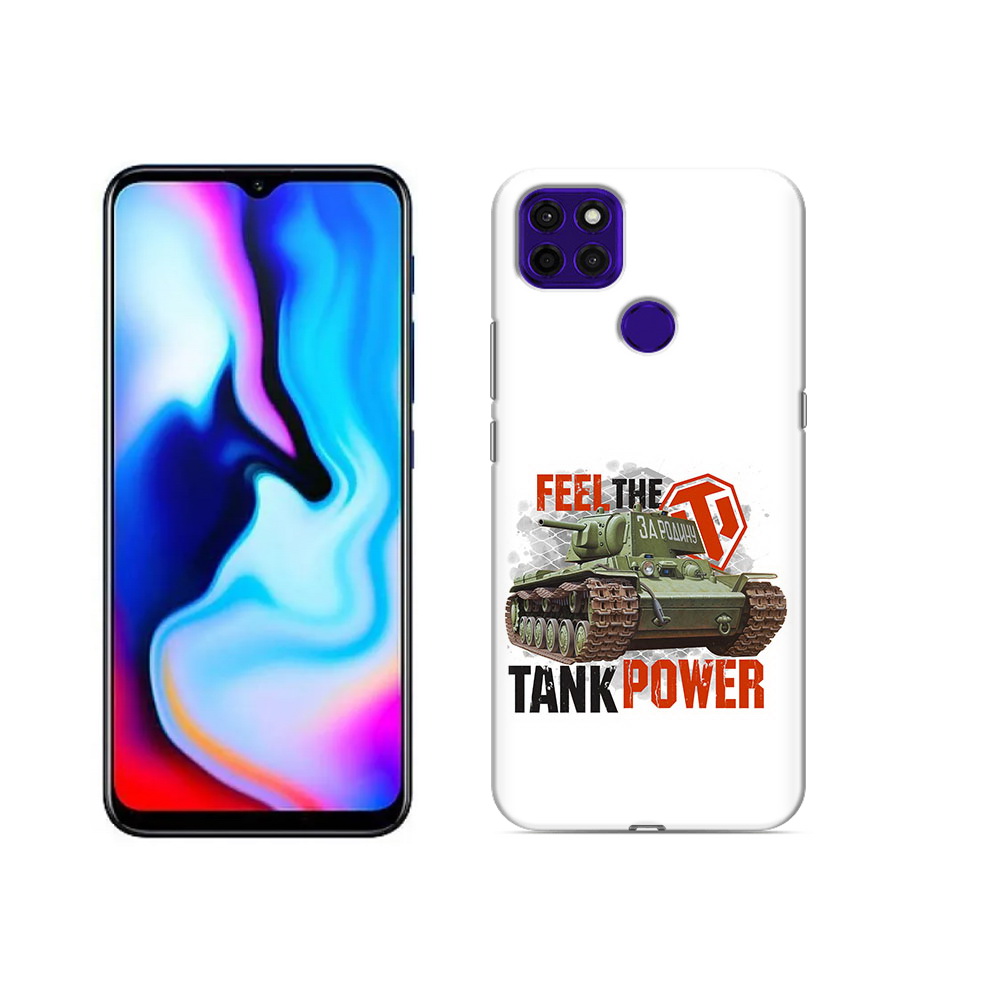 

Чехол MyPads Tocco для Lenovo K12 Pro Танк, Прозрачный, Tocco