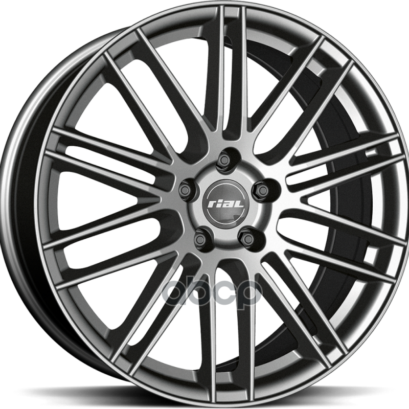 

Колесный диск RIAL, KiboX 9.5x21/5x120ET42 72.6 MetalGrey, Серый