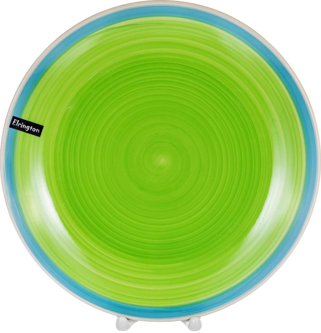 

Тарелка плоская Elrington Зелень Лета 27 см 139-23030, Зеленый