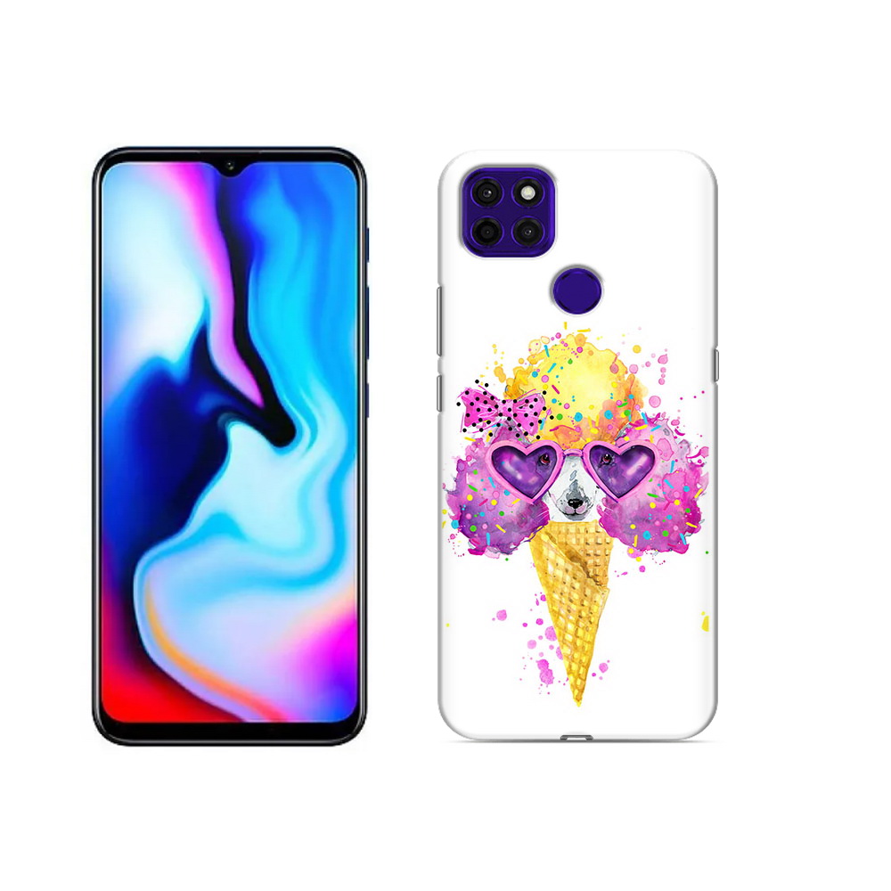 

Чехол MyPads Tocco для Lenovo K12 Pro Рожок, Прозрачный, Tocco