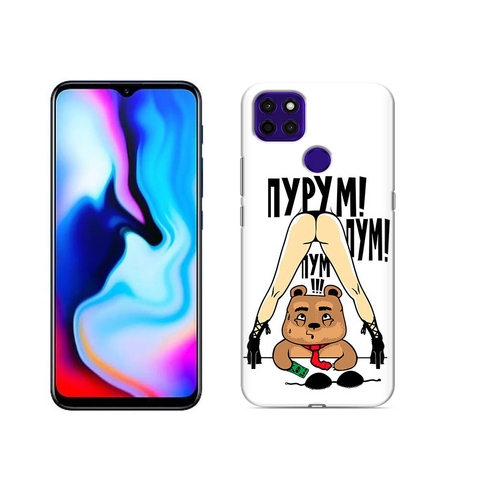 

Чехол MyPads Tocco для Lenovo K12 Pro Пурум пум пум, Прозрачный, Tocco