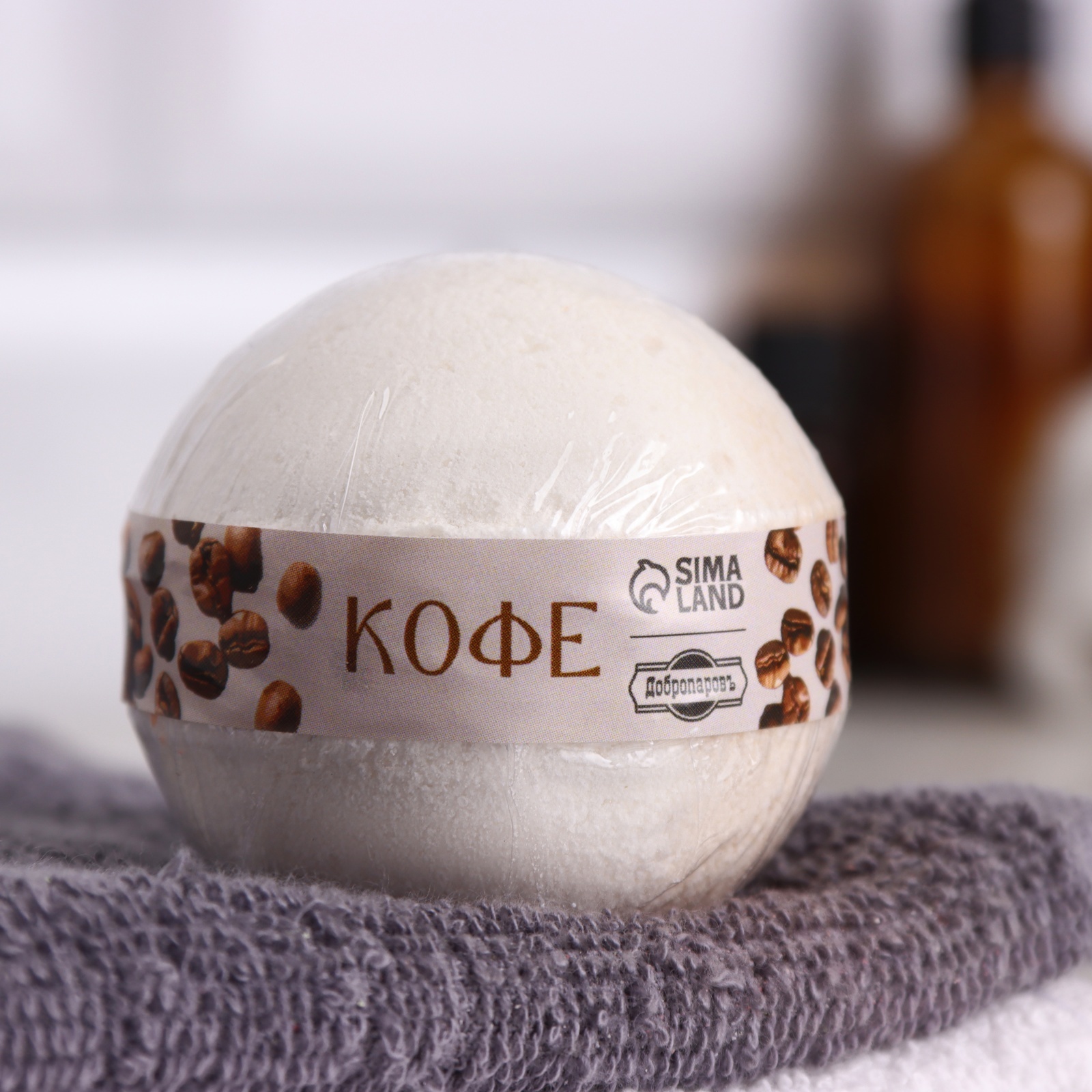 

Бомбочка для ванны "Кофе" 110 г, Бежевый