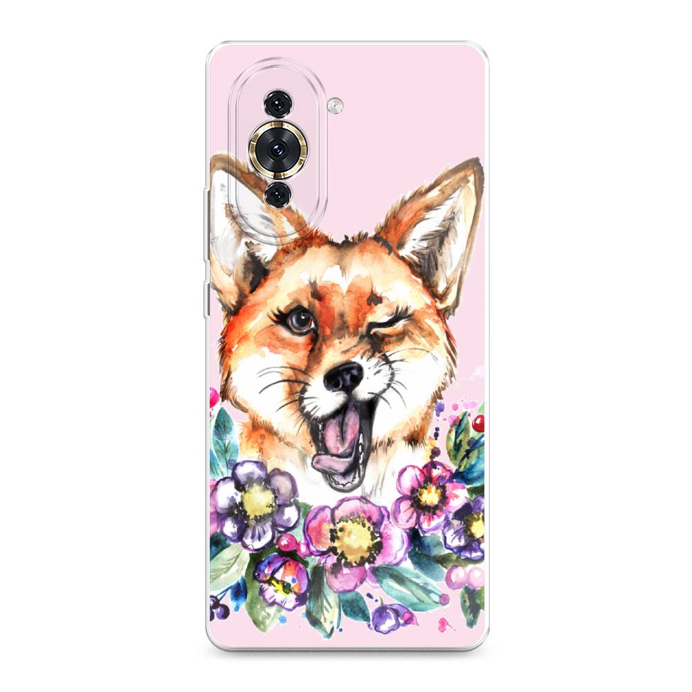 

Чехол Awog на Huawei Nova 10 "Подмигивающая лиса", Разноцветный, 6108950-10