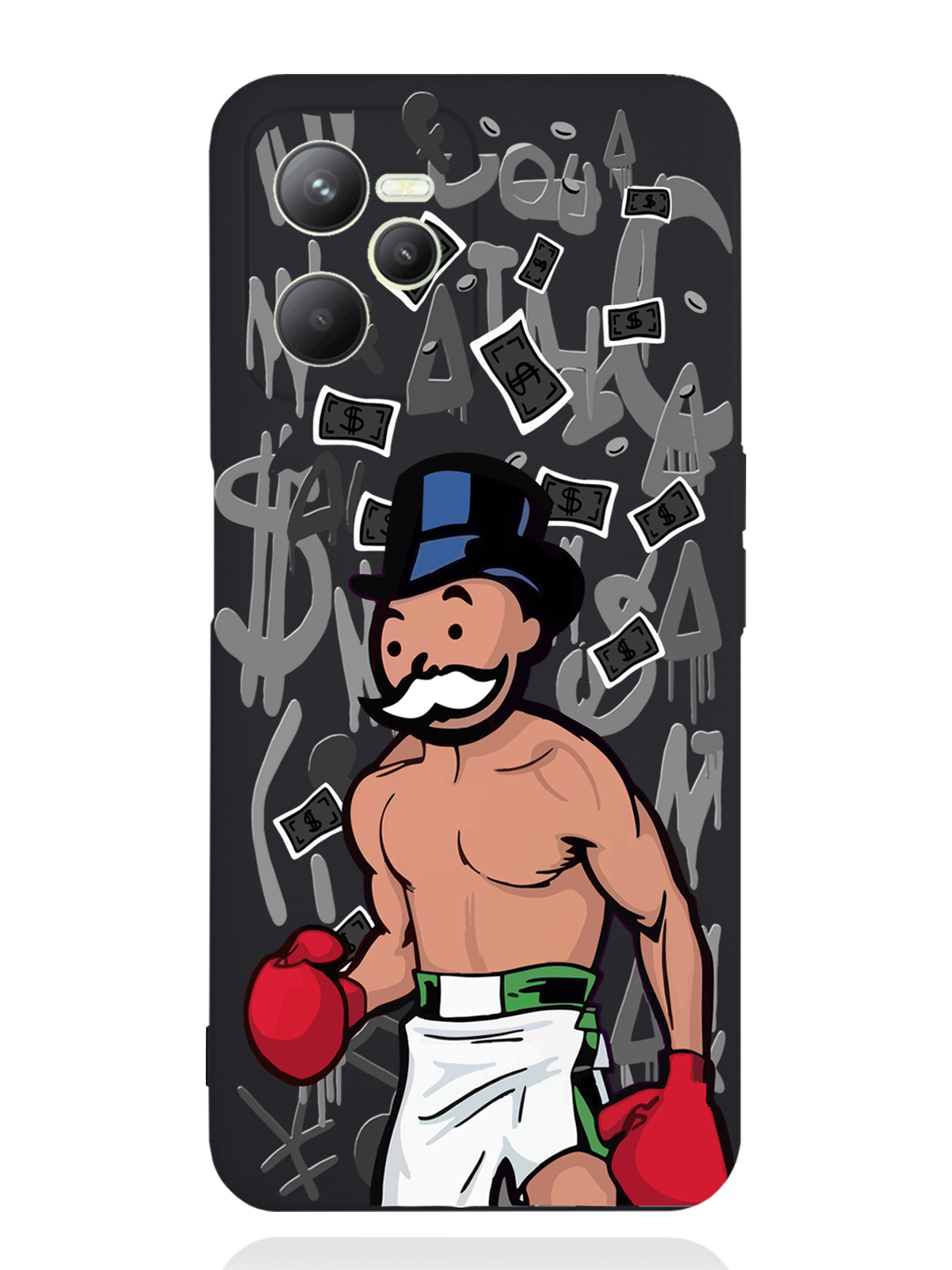 

Чехол MustHaveCase RealMe C35 Monopoly Boxing Монополия Боксер, Разноцветный, RealMe C35 Monopoly Boxing Монополия Боксер