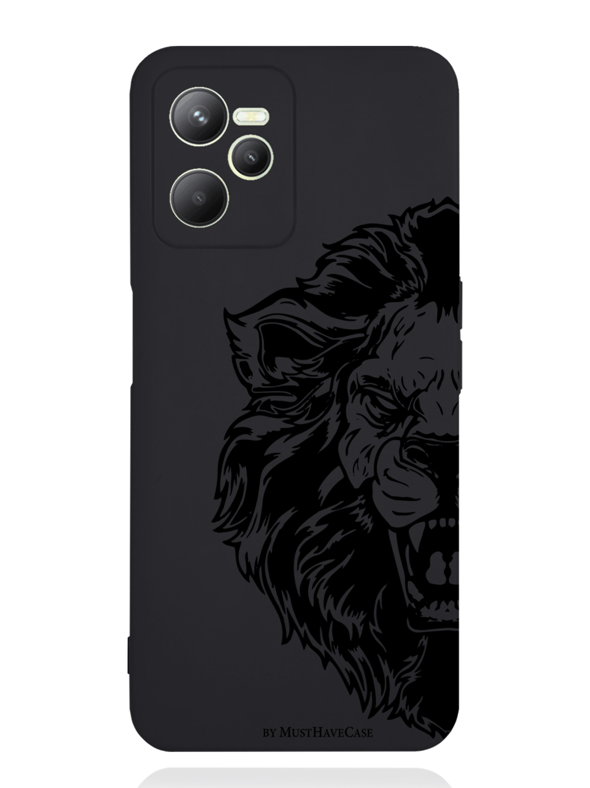 

Чехол MustHaveCase RealMe C35 Король Лев, Черный;коричневый, RealMe C35 Король Лев