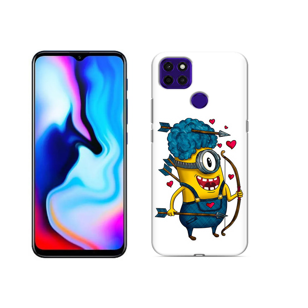 

Чехол MyPads Tocco для Lenovo K12 Pro Миньон купидон, Прозрачный, Tocco