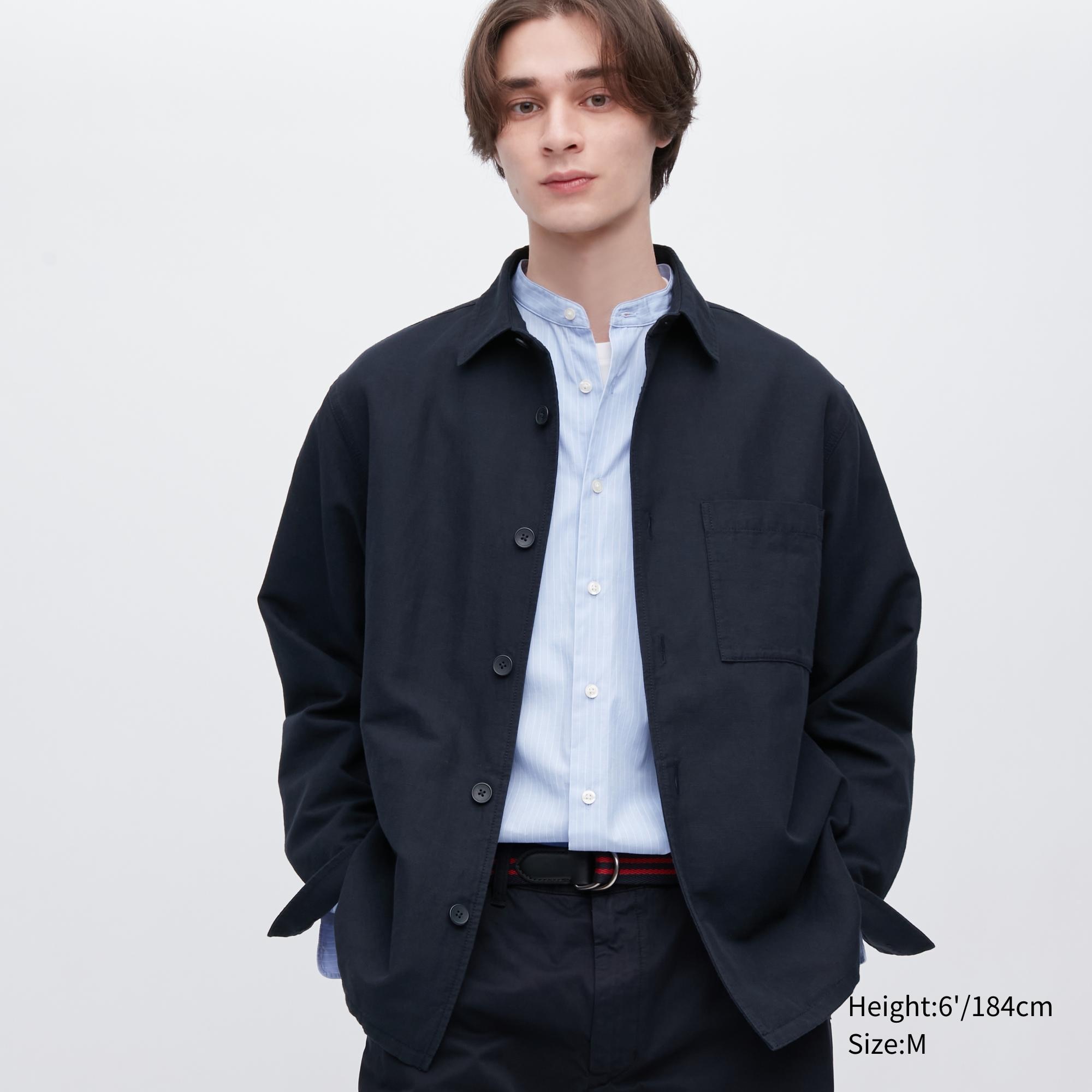 Жакет мужской UNIQLO 457148COL69 синий 2XL (доставка из-за рубежа)