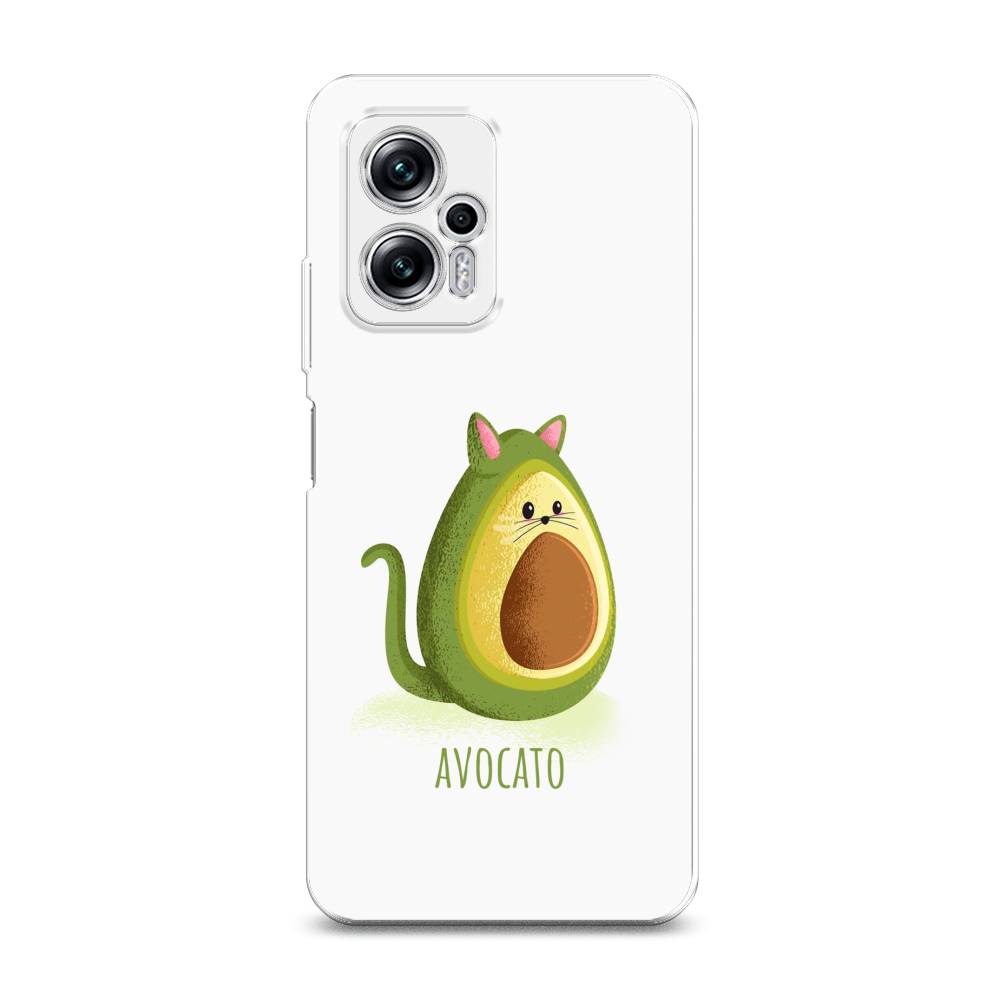 фото Силиконовый чехол "avocato" на xiaomi redmi note 11t pro awog