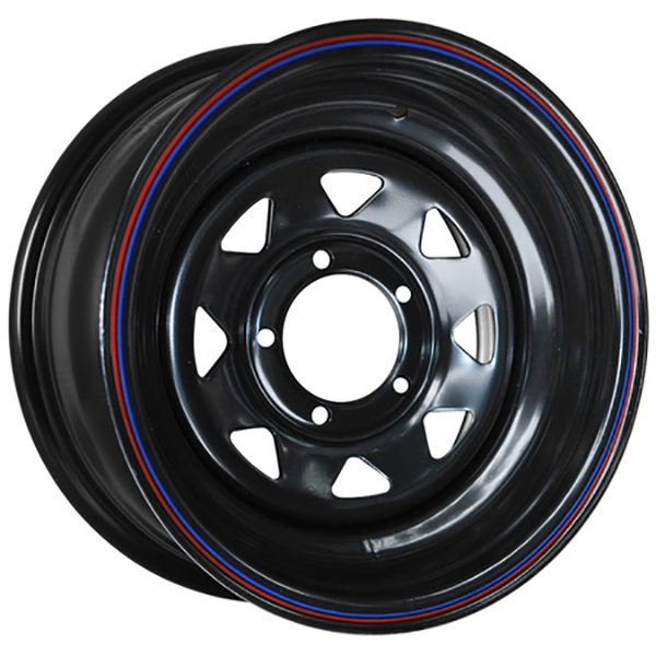 фото Колесный диск r16 5x139,7 8j et-19 d110 orw (off road wheels) уаз matt_black №286 off-road wheels