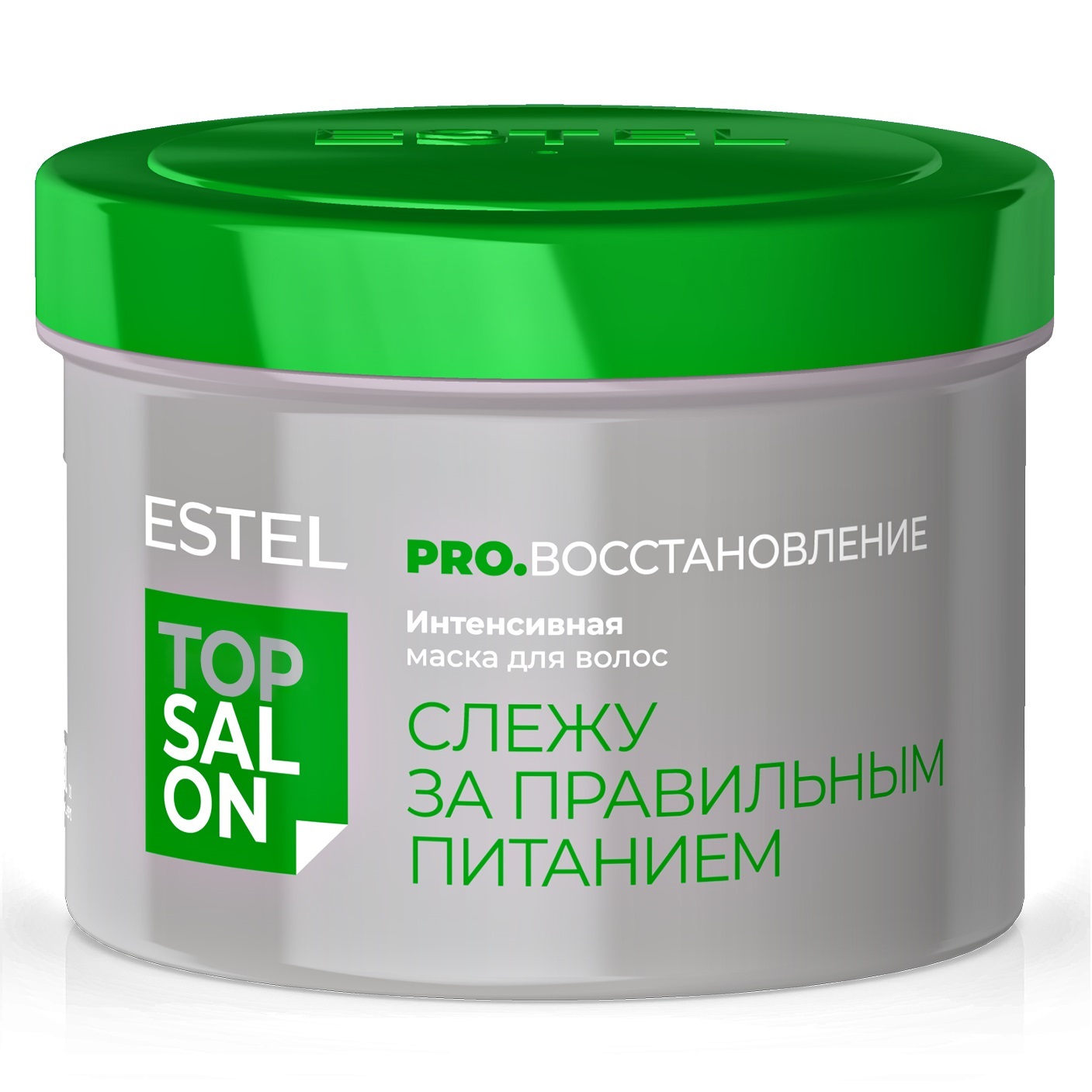 Интенсивная маска для волос Estel Top Salon Pro.R M500 Восстановление 500 мл estel подарочный набор полезное питание для волос крем шампунь 250 мл спрей 200 мл маска йогурт 300 мл