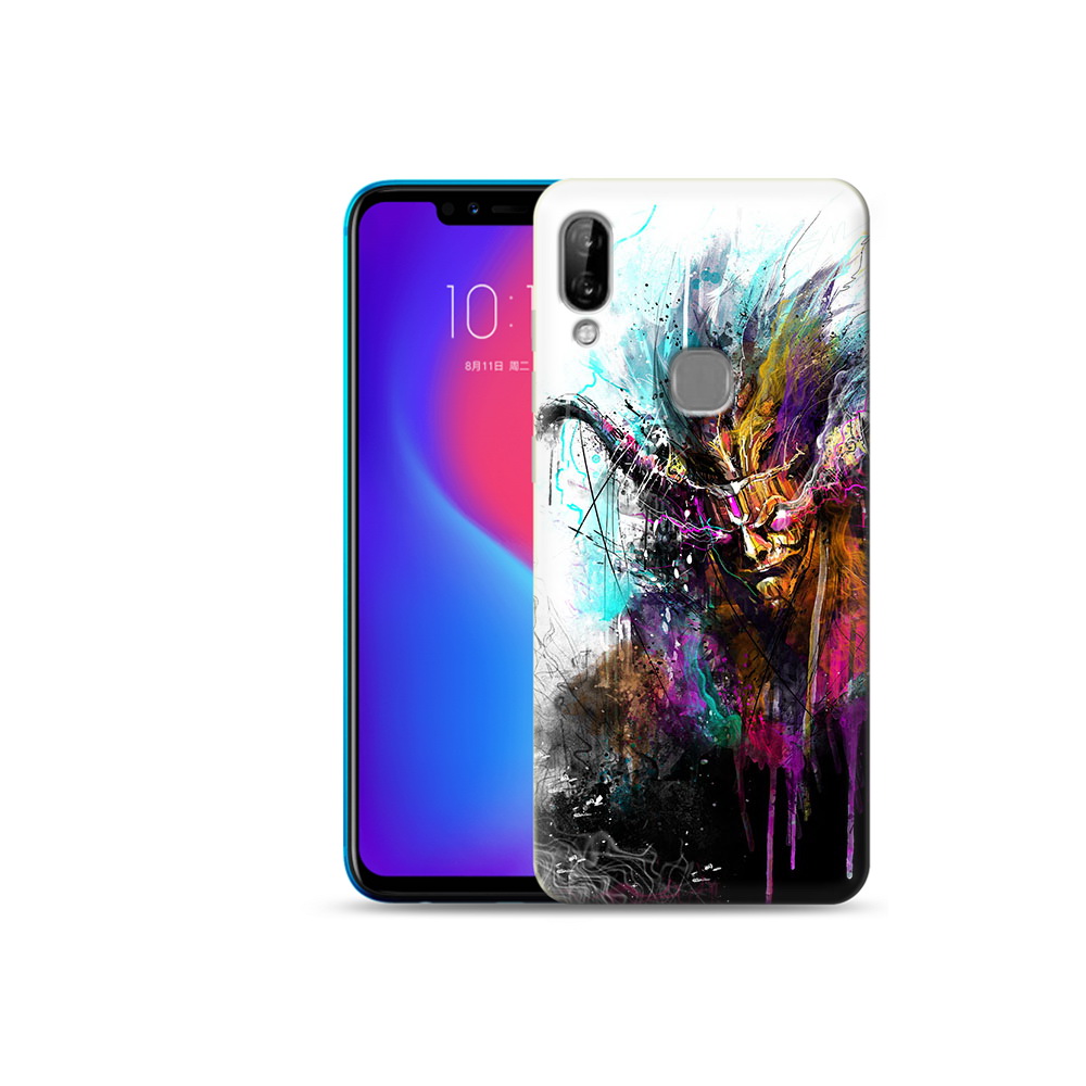 

Чехол MyPads Tocco для Lenovo S5 Pro яркий дьявол, Прозрачный, Tocco