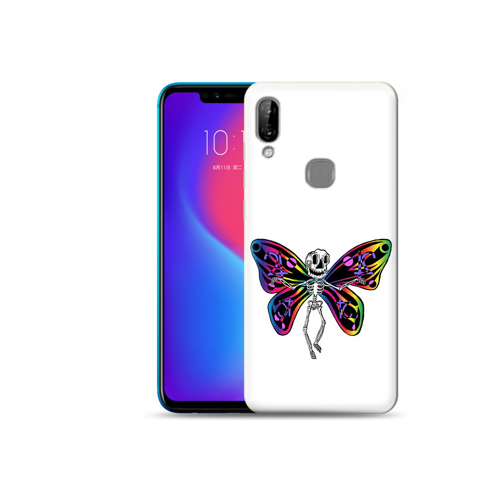 

Чехол MyPads Tocco для Lenovo S5 Pro эффект бабочки, Прозрачный, Tocco