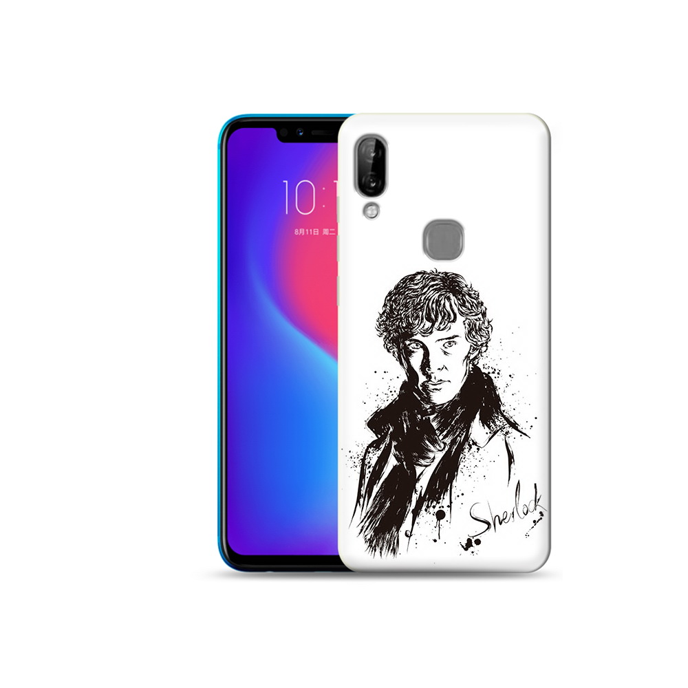 

Чехол MyPads Tocco для Lenovo S5 Pro шерлок холмс портрет, Прозрачный, Tocco