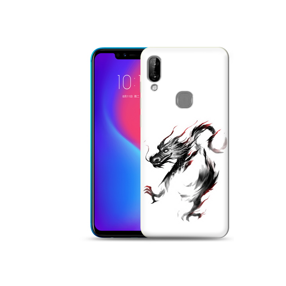 

Чехол MyPads Tocco для Lenovo S5 Pro черный дракон, Прозрачный, Tocco